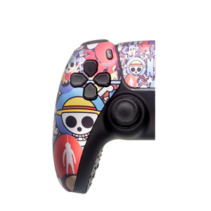 Düşük adedi serin tasarım PS5 ve PC süblimasyon kabuk durumda beyaz taban ön kabuk PS5 denetleyicisi için ön Faceplate Touchpad değiştirilir - Product Image 5