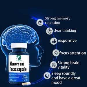 Hot Selling Memory und Focus Capsule zur Verbesserung des Gedächtnisses und der Aufmerksamkeit fördern die Brain Health Brain Support Supplement - Product Image 4