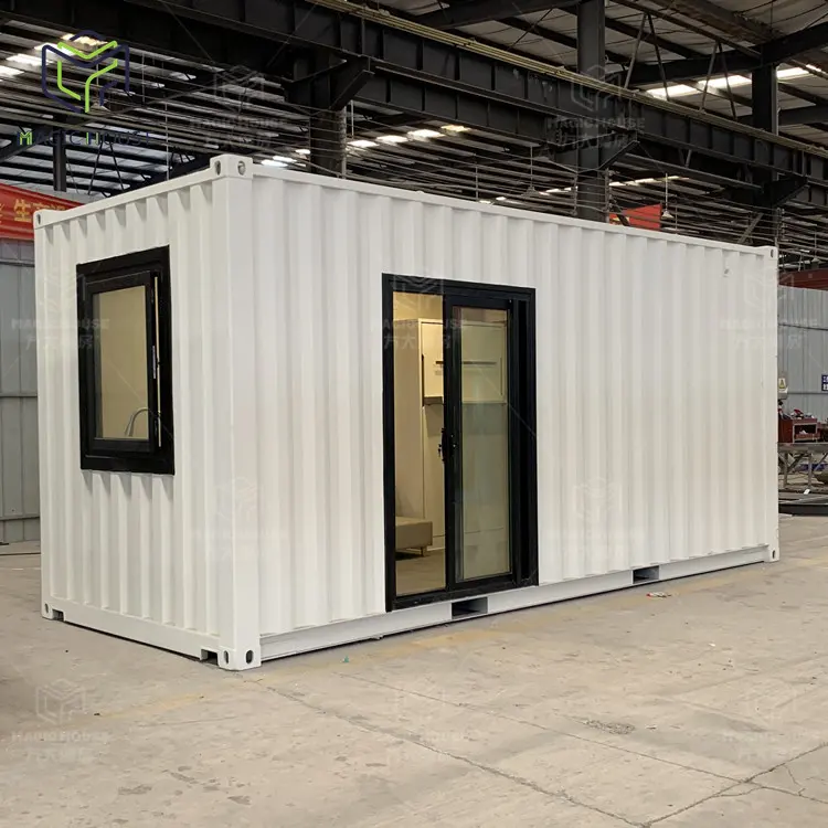 Container Casas 20ft Prefab Shipping Minúscula Casa à venda 20HQ Recipiente Casa Uma Cama Espaço Cama Dobrável Portátil Vida De Luxo