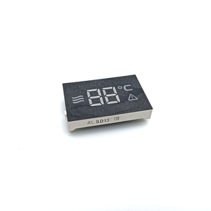 Pantalla LED de dígitos para interiores a todo color/Personalizar pantalla LED de 7 segmentos para temperatura/tiempo electrodoméstico