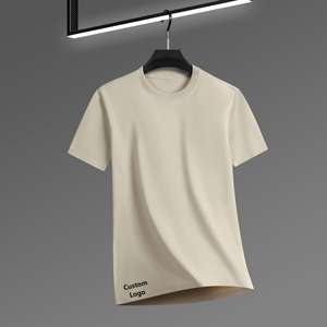 เสื้อยืดปักลายไซส์ใหญ่พิเศษสำหรับผู้ชายผ้าคอตตอน100% 220gsm ไซส์พิเศษ - Product Image 4