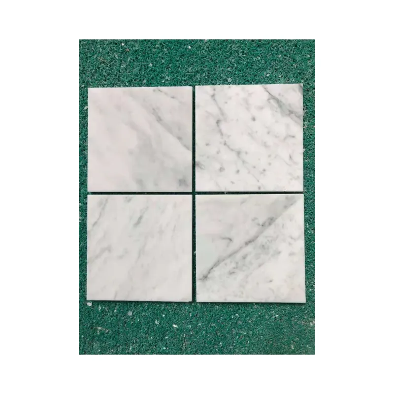 Venda quente para revestimento de paredes de bancada de piso Carrara C pedra natural de mármore