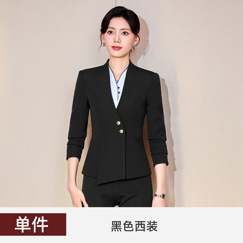 black suit