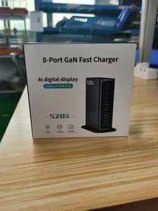 520W süper hızlı şarj 4C4A Multiport şarj istasyonu için Laptop için Apple için iPhone tipi C PD 100W güç şarj adaptörü - Product Image 3