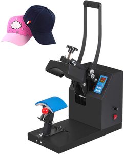 MR.R Heat Press Machine Curved Element Cap Hat Press Clamshell Design with <strong>Digital</strong> LCD <strong>Timer</strong> and <strong>Temperature</strong> <strong>Control</strong> - Product Image 2