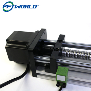 KH1610 50-600mm Automation Precision Module Optical Axis Ball Screw Slide Table Stepper Motor <strong>Linear</strong> Guide Worktable - Product Image 4