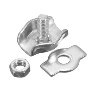 2Mm 3Mm 4Mm 5Mm 6Mm T316 Cáp Thép Không Gỉ Kẹp Chủ Đề Dây Rope Grip Cáp Simplex Kẹp - Product Image 4