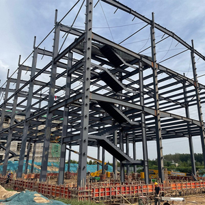 Thiết kế kết cấu thép nhẹ vật liệu xây dựng tường gạch kèm theo cổng thông tin đúc sẵn nhà xưởng kho vật liệu xây dựng - Product Image 2