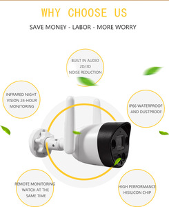 Xm ICsee 2MP 5MP Waterproof Outdoor Bullet Wireless <strong>Camera</strong> Network Tracking Security 2 Way Audio Waterproof Wifi Bullet <strong>Camera</strong> - Product Image 6