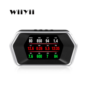 Nuovo P17 OBD2 GPS per Auto Smart Digital Meter GPS Trip Computer HUD strumento di diagnostica automatica - Product Image 1