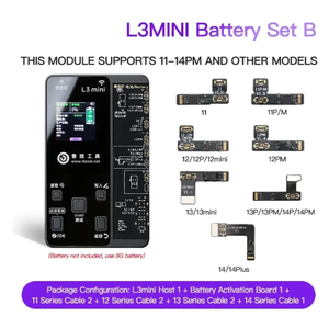 Luban L3 Mini <strong>Programmer</strong> for iPhone X Xs Max 11 12 13 14 Pro Max Face <strong>Detection</strong> Dot Matrix Repair Battery Data Repair with Flex - Product Image 2