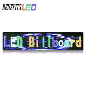 Modulo/Display/schermo a LED P10 con testo in esecuzione rosso singolo per esterni - Product Image 5