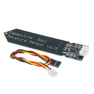 Kapazitives Bodenfeuchtigkeits-Sensormodul nicht leicht zu korrodieren Breitspannungsdraht 3,3 ~ 5,5 V korrosionsbeständig mit Schwerkraft für Arduino