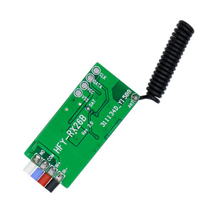 433MHz Mini relè Wireless telecomando ricevitore 100m gamma DC12V 24V codice di apprendimento RF trasmettitore per la domotica - Product Image 3
