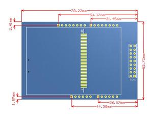2.8 pollici TFT Color LCD Touch Screen modulo Display 320*240 HX8347 Driver per R3 Mega2560 scheda di sviluppo