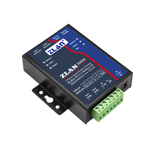 2 ports <strong>ethernet</strong> converter industrial gateway serial server RS485 to <strong>Ethernet</strong> <strong>TCP</strong> <strong>IP</strong> Modbus Gateway ZLAN5243A - Product Image 2