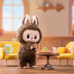 Labubu Secret Chesthut Cocoa 100% オリジナルポップマートモンスターエキサイティングなマカロンビニールフェイスLabubu V1ブラインドボックス卸売