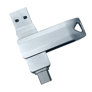 热迷你金属u盘标志设计USB2.0接口16G 32G 64g存储选项钥匙圈小当前速度读取定制 - Product Image 6