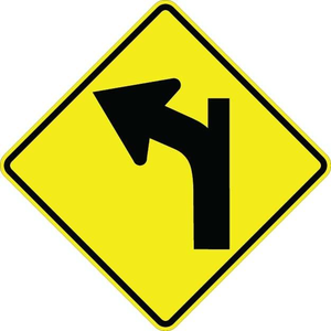 Turn Right with Side Road Signs Custom Design European Standard Road Signs and Road Safety <strong>Implications</strong> - Product Image 1