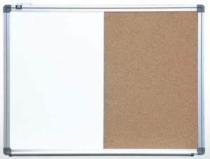 Papan pesan perencana tulis papan tulis putih, papan kombinasi 2 dalam 1 gabus kalender Mingguan - Product Image 5