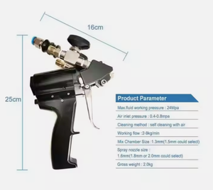 Two-Component Pneumatic Polyurea Waterproof Engineering Spraying <strong>Foam</strong> <strong>Machine</strong> Hydraulic <strong>Polyurethane</strong> <strong>Machine</strong> PLC Components PU