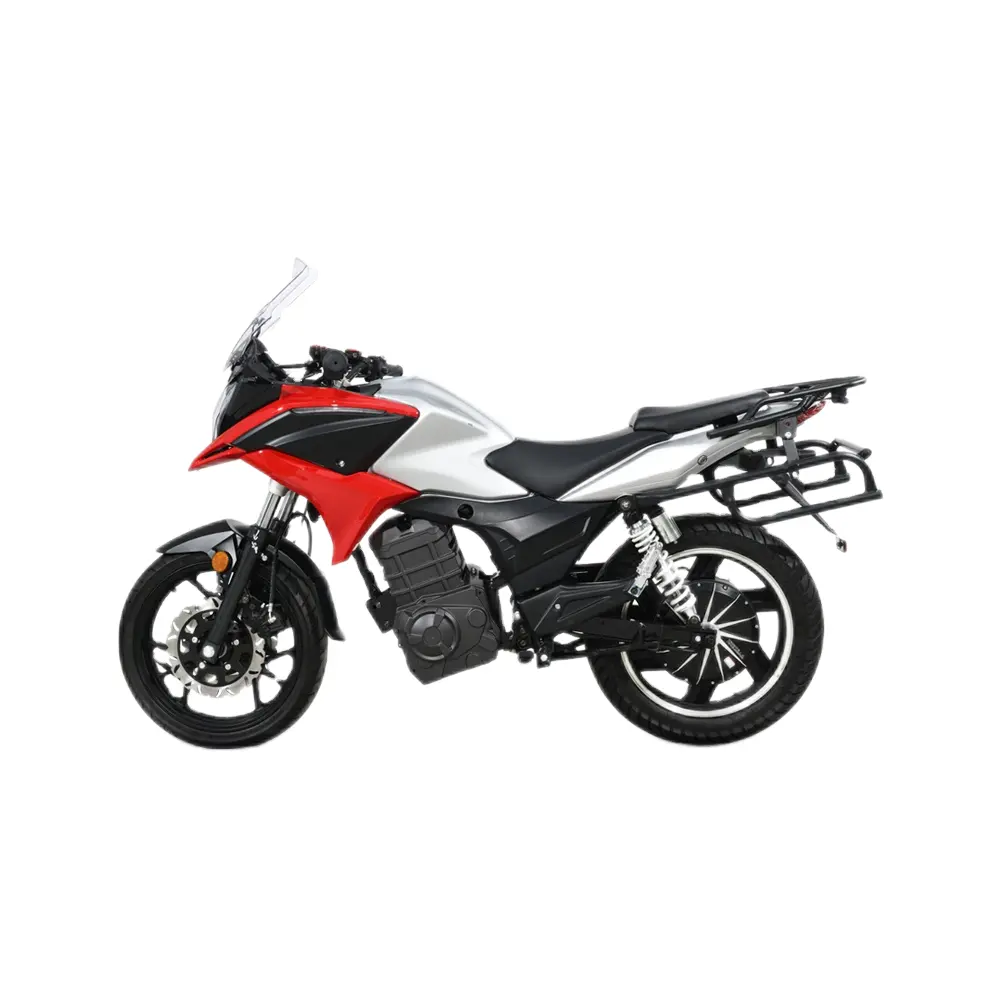 Sepeda Motor Listrik Tanpa Sikat 72V 3000W Kecepatan Tinggi 80Km/Jam Ekspor Tiongkok CKD Sepeda Motor Balap Olahraga Listrik