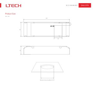LTECH NFC comando completo vicino al campo di programmazione DALI corrente costante alimentatore 12W 100-500mA - Product Image 3