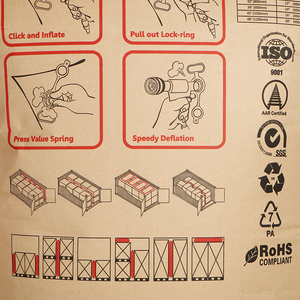 2025 zogqi 120x240cm nâu chèn lót không khí túi nhà cung cấp của <span class=keywords><strong>container</strong></span> bảo vệ <span class=keywords><strong>container</strong></span> - Product Image 6