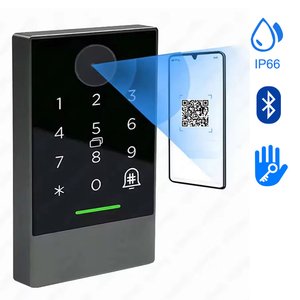 S4A akıllı su geçirmez dokunmatik ekran tuş takımı TTlock Wifi yüz tanıma parmak izi kapı biyometrik erişim kontrol sistemi ürünleri - Product Image 5