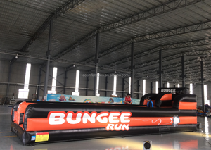 Nhà Máy Chất Lượng Cao Thách Thức Cạnh Tranh Dual Lane Inflatable Bungee Chạy Để Bán - Product Image 2