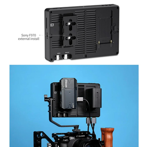 Para Feelworld Lut7s Pro 7 pulgadas 2200NITs 3D Lut pantalla táctil Dslr Cámara Director de campo Ac Monitor 4K Salida de entrada para cardán - Product Image 4