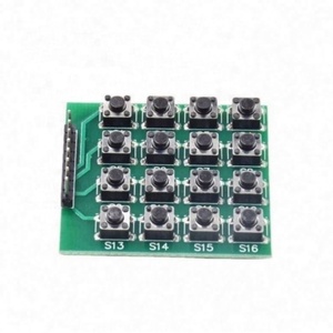 微动开关4X4矩阵键盘16键单片机外部扩展 - Product Image 1