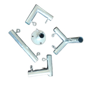 Tùy chỉnh Lều phù hợp tán Lều phụ kiện couplers cao đỉnh tán phụ kiện couplers 1 5/8 cách và tấm kim loại chế tạo - Product Image 1