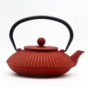 Enamel Antique Cast Iron Tea Ware Kettle Cup Leaf Design <strong>Japanese</strong> <strong>Teapot</strong> with Stainless Steel Infuser Capacity 800ML - Product Image 1