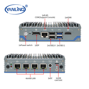 産業用AIコンピュータFanless VPNホーム使用Linuxアーム新しいDDR4 RAM米国/EUプラグ - Product Image 2
