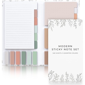 High-End Student Simple Ins Style N Times Self-Adhesive <strong>Memo</strong> Pad Creative Colorful <strong>Combination</strong> Sticky Notes - Product Image 3