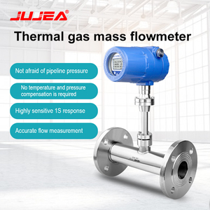 Medidor de flujo de salida de pulso de aire de oxígeno CO2, Gas térmico insertado, aire comprimido, Gas Natural, nitrógeno, pantalla Digital de alta precisión - Product Image 6