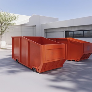 High Quality Customized Steel Industrial Garbage Dumpsters Recycling Construction <strong>Refuse</strong> Container Disposal Skip Waste Bins - Product Image 6