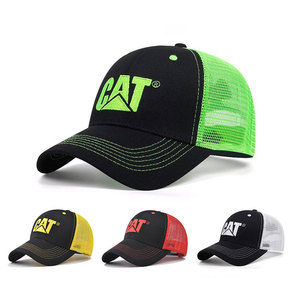 AI-MICH hazır gemi boş Golf Mesh 5 Panel Truker kapaklar özel tasarımlar işlemeli Logo kamyon şoförü şapkaları - Product Image 1