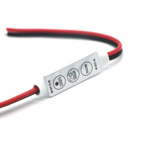 DC 12V RGB контроллер светодиодной ленты с 17-клавишным RF беспроводной пульт дистанционного управления светодиодный диммер для 5050 3528 5630 Светодиодные полосы света - Product Image 2
