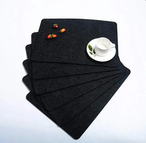为餐桌定制带圆角毛毡桌垫的毛毡桌垫 - Product Image 5