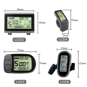 KT-LCD8S電動自転車キット用LCDディスプレイ電動自転車変換キットディスプレイ電動自転車部品アクセサリーディスプレイ - Product Image 3