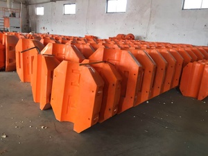 Flotador de HDPE de alta densidad para tubería de dragado flotante en tuberías de PVC de mar flotador de boya marina - Product Image 6