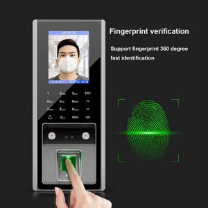 2,8 pulgadas LCD TCP/IP USB biométrico 3000 huella dactilar Dispositivo de Control DE ACCESO facial Sistema Soporte 125Khz tarjeta RFID máquina de asistencia