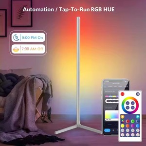 APP kontrollü akıllı RGB zemin lambası: yatak odası ve oyun odaları için kablosuz müzik senkronizasyonu ortam aydınlatması - Product Image 4