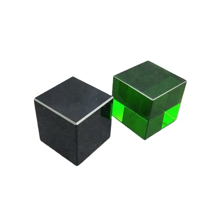 Honor of crystal K9 Blank Crystal Cube Black Glass Block per l'incisione del Design del cliente