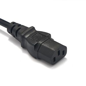 1.5m 0.75mm2 İtalya IT IEC C13 güç kablosu projektör PC bilgisayar monitör LG TV ve CD çalar güç için Epson yazıcı  uzatma kablosu" - Product Image 3