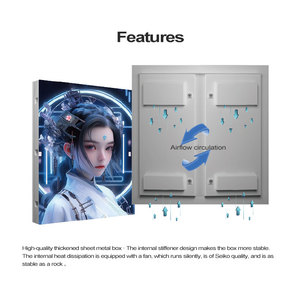TOPvision 70 inç ultra geniş yüksek parlaklık su geçirmez P10 sabit hava tahmini Led ekran açık ekran - Product Image 3