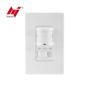 Sensor infravermelho passivo da ocupação do interruptor da parede 120V <span class=keywords><strong>com</strong></span> fio neutro