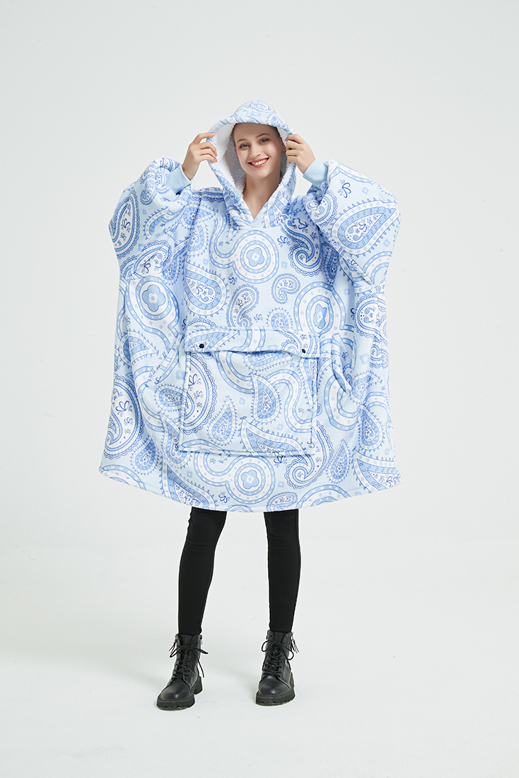 Paisley bleu